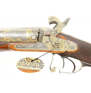 Identified Exhibition Grade Austrian Shotgun from Roanoke Island