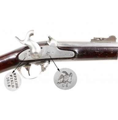 Rifled & Sighted US M1851 Cadet Musket