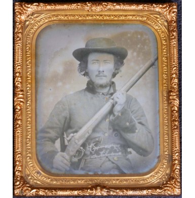 Fantastic Double-Armed Confederate Image from West Tennessee