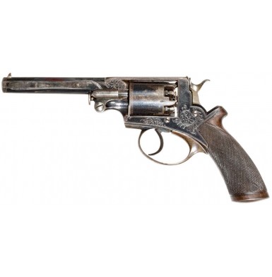Engraved M1854 Beaumont-Adams Revolver