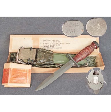 US M4 Bayonet by PAL - UNISSUED With scabbard & box