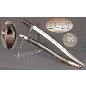 Confederate Imported & Numbered P-1858 Saber Bayonet