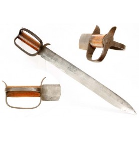 Confederate Double D-Guard Fighting Knife