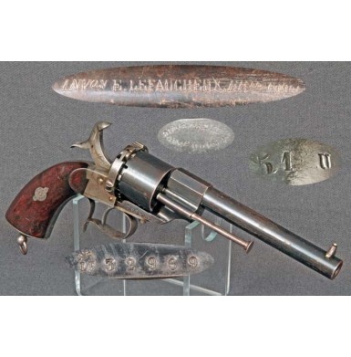 Civil War Range Lefaucheux 12mm Revolver