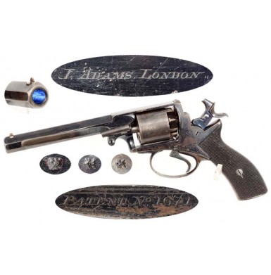 Webley Wedge Frame Revolver - Near Excellent