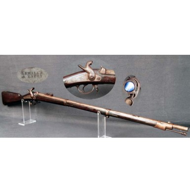 Belgian Made .58 Rifle Musket & Bayonet - Scarce