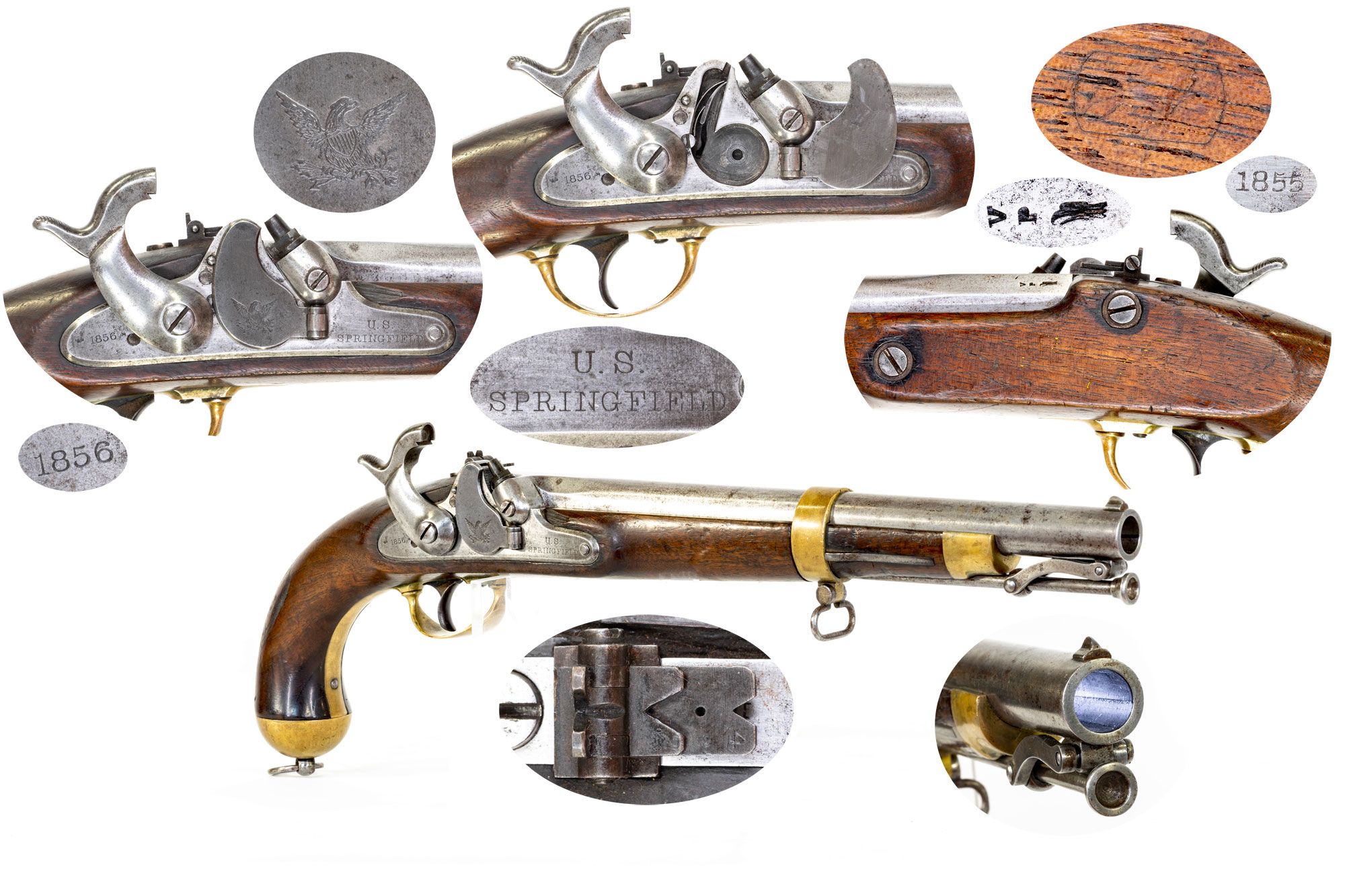 Image of Very Good US Model 1855 Pistol Carbine
